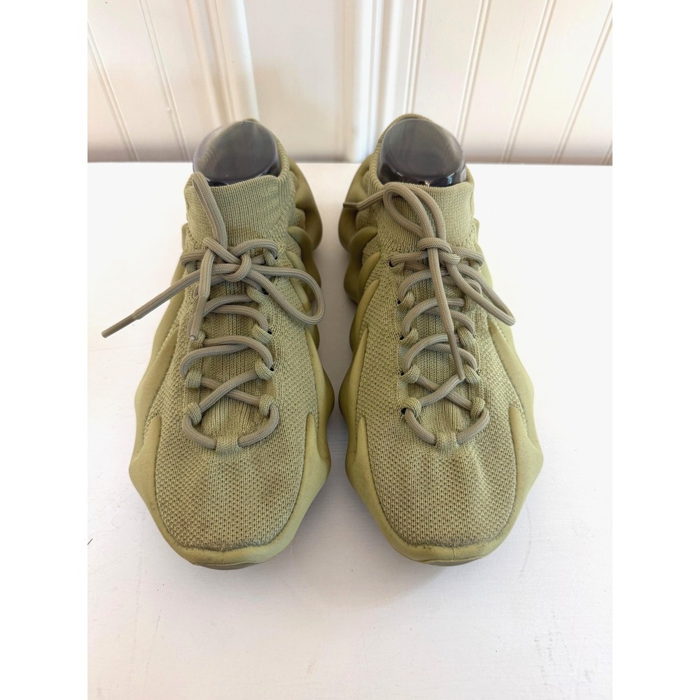 Adidas Yeezy 450 Shoes Mens Size 10.5 Green Sulfur Sneakers Made Germany GY4110 - Picture 4 of 8